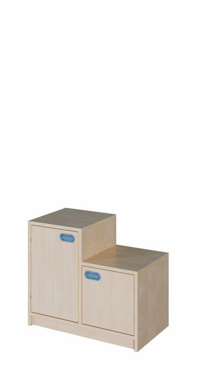 SideStep Schrank 60/40 cm, 2 Türen